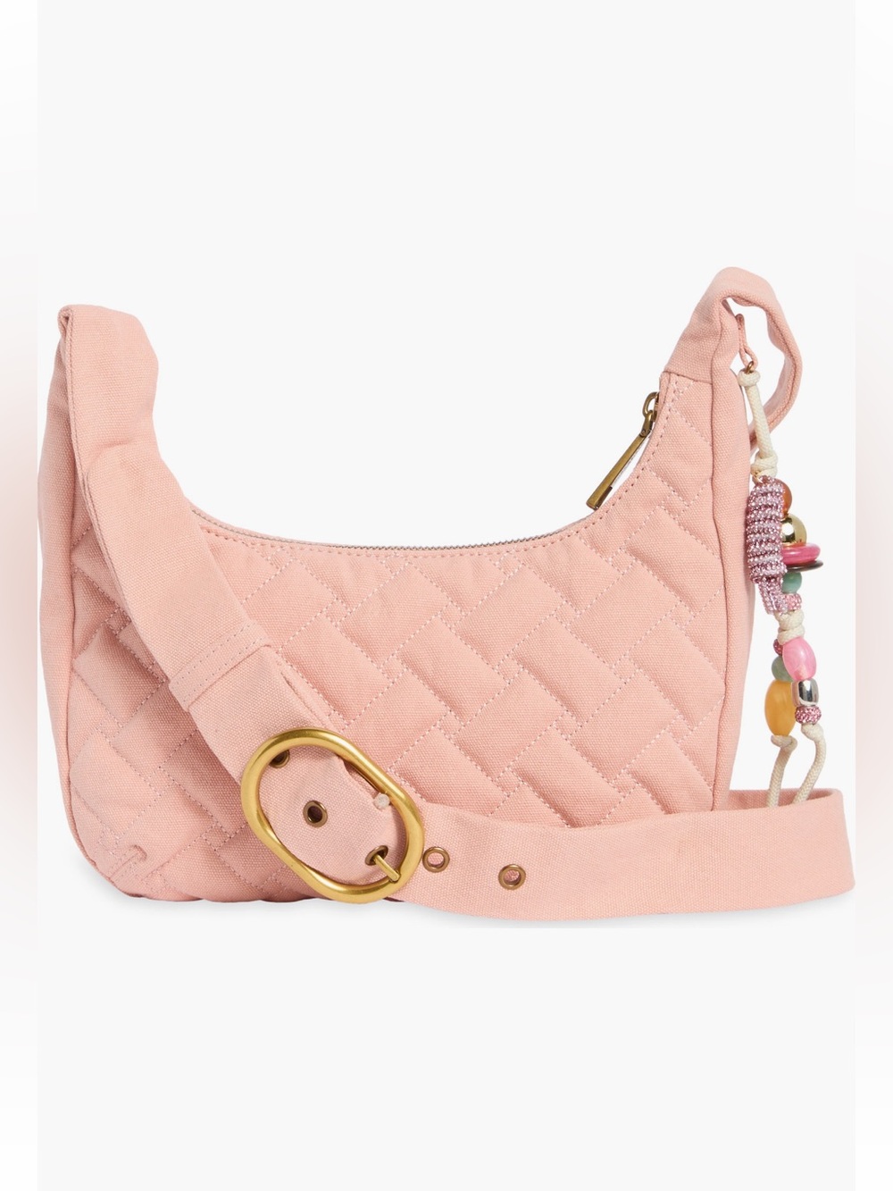 Kurt Geiger London Angel Quilted Hobo Shoulder Bag NWT - Picture 3 of 9